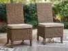 Ashley Furniture PCP790-601 Laguna Heights - Side Chair With Cushion (Set of 2) - Beige