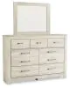 Ashley Furniture B331B1 Ashley Furniture B331B1 Bellaby - Dresser, Mirror - Whitewash