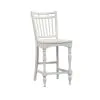 Liberty Furniture 244-B400024 Magnolia Manor - Spindle Back Counter Chair - Antique White