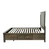 Liberty Furniture 759-BR-Q2S Thornwood Hills - Queen Two Sided Storage Bed - Rock Beaten Brown
