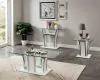 Furniture of America CM4372WH-E-PK Staten - End Table - Glossy White