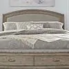 Liberty Furniture 805-BR24HU Avalon - King Upholstered Headboard - Burnished Beige