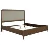 Coaster Fine Furniture 223321KE-S5 Maderia - 5 Piece Eastern King Bedroom Set - Walnut