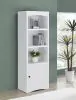 Coaster Fine Furniture 724113-SET Laughlin - 3 Piece Entertainment Center TV Stand - White