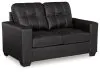 Benchcraft® 17004/38/35/25 Benchcraft® 17004/38/35/25 Barlin Mills - 3 Pc. - Sofa, Loveseat, Rocker Recliner - Carbon