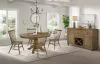 Intercon CL-TA-4260-WCT-C Colonial Oak - Round Pedestal Table - Weathered Chestnut