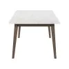 Liberty Furniture 618-T3864 Edison - Rectangular Leg Table With Faux Marble Top - Brownstone