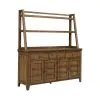 Liberty Furniture 930-DR-SH Carolina Park - Server & Hutch - Amber Brown