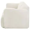 Coaster Fine Furniture 509811 Dorset - Fabric Upholstered Round Track Arm Sofa - White