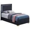 Coaster Fine Furniture 222831TB1 Marceline - Twin Headboard, Footboard & Slats, Box 1 of 2 - Black