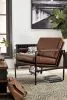Ashley Furniture A3000193 Ashley Furniture A3000193 Puckman - Accent Chair - Brown / Silver Finish