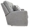 Ashley Furniture 9050315 Biscoe - Power Reclining Sofa With Adj Headrest - Pewter
