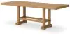 Ashley Furniture D773/32/124(3)/09/60 Havonplane - 9 Pc. - Counter Extension Table, 6 Upholstered Barstools, Bench, Server - Brown