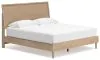Ashley Furniture B1199/231/36/58/156/B100-14 Ashley Furniture B1199/231/36/58/156/B100-14 Cielden - 5 Pc. - Dresser, Mirror, King Panel Bed - Two-Tone