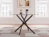 Ashley Furniture D446/15/02 Pharwynn - 5 Pc. - Dining Room Table, 4 Side Chair - Black