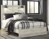 Ashley Furniture B192/31/36/57/54/96/92(2) Ashley Furniture B192/31/36/57/54/96/92(2) Cambeck - 7 Pc. - Dresser, Mirror, Queen Panel Bed, 2 Nightstands - Whitewash