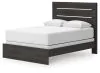 Ashley Furniture PCB2108B2 Ashley Furniture PCB2108B2 Hollivern - Queen Panel Bed - Dark Gray