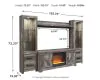 Ashley Furniture W440W5 Ashley Furniture W440W5 Wynnlow - 5 Pc. - Entertainment Center - 63
