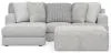 Jackson 3303/75/42/28-18 Jackson 3303/75/42/28-18 Logan - 2 Piece Upholstered Sectional With Comfort Coil Seating, 46