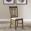 Liberty Furniture 227-C9201S Santa Rosa - Lattice Back Side Chair - Antique Honey