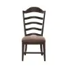 Liberty Furniture 297-C2001S Paradise Valley - Upholstered Ladder Back Side Chair - Saddle Brown