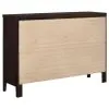 CoasterEveryday 202093 Carlton - 6-Drawer Dresser - Cappuccino