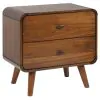 CoasterEssence 205131KW-S5 Robyn - 5 Piece California King Bedroom Set - Dark Walnut