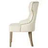 CoasterElevations 104507 Baney - Tufted Upholstered Dining Chair - Beige And Rustic Gray