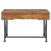 CoasterEveryday 801541 Analiese - 3-Drawer Writing Desk - Rustic Nutmeg