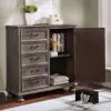 Furniture of America CM7661AR Lysandra - Armoire - Rustic Natural