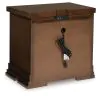 Benchcraft® B849-93 Taffenbrook - Three Drawer Night Stand - Medium Brown