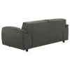 Coaster Fine Furniture 509505 Buxton - Top Grain Leather Upholstered Loveseat - Graphite