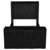 Coaster Fine Furniture 315945Q Centergrove - Upholstered Queen Wingback TV Bed - Black