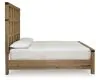 Benchcraft® B858B7 Benchcraft® B858B7 Ridgester - California King Panel Bed - Light Brown