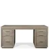Riverside Furniture 39630 Prelude - Executive Desk - Light Brown
