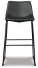 Ashley Furniture D372-630 Ashley Furniture D372-630 Centiar - Tall UPH Barstool (Set of 2) - Black