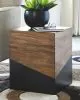 Ashley Furniture A4000311 Trailbend - Accent Table - Brown / Gunmetal