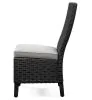Ashley Furniture P792-601 Beachcroft - Side Chair With Cushion (Set of 2) - Black / Light Gray