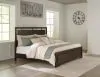 Ashley Furniture B441/31/36/82/97 Ashley Furniture B441/31/36/82/97 Covetown - 4 Pc. - Dresser, Mirror, King Panel Bed - Dark Brown