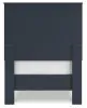 Ashley Furniture EB1528B1 Ashley Furniture EB1528B1 Simmenfort - Twin Platform Bed With Panel Headboard - Navy Blue