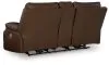 Ashley Furniture U1040018 Vonryan - Power Reclining Loveseat With Console / Adj Headrest - Tobacco