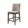 New Classic D3434-CS-CRM Kody - Upholstered Counter Chair (Set of 2) - Cream