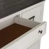 Liberty Furniture 417-BR31 Liberty Furniture 417-BR31 Allyson Park - 8 Drawer Dresser - Wirebrushed White / Charcoal