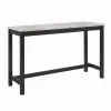 New Classic D400-B3S-GRY Celeste - 4 Piece Dining Set (Theater Bar Table & 3 Stools) - Gray