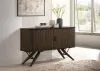 CoasterEssence 115275 Wes - 2 Door Sideboard Buffet Storage Cabinet - Dark Walnut