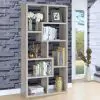 CoasterEveryday 801137 Theo - 7-Shelf Bookshelf - Gray Driftwood