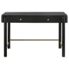 Coaster Fine Furniture 224337 Arini - 2-Drawer Vanity Desk Makeup Table - Black