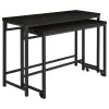 Coaster Fine Furniture 182724 Hawes - 4 Piece Multipurpose Counter Height Table Set - Black