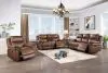 New Classic 22-5985B-3NP New Classic 22-5985B-3NP Ryland - Manual 3 Piece Sofa & Loveseat & Recliner - Brown