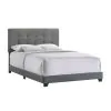 Intercon UB-BR-ADYQEN-GNM-C Intercon UB-BR-ADYQEN-GNM-C Addyson - Upholstered Queen Bed - Gunmetal